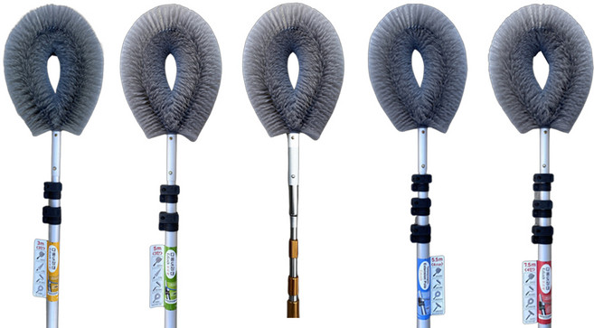 메이툴 거미줄제거솔 거미줄제거기 거미줄장대솔 먼지제거 외벽 천장 청소, 해라(장대체결용), 1개