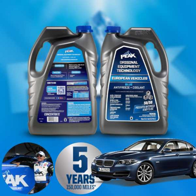 BMW F10 520d (15~17) (B47) 피크 유러피안 블루 부동액 프리믹스 3.8L 1병