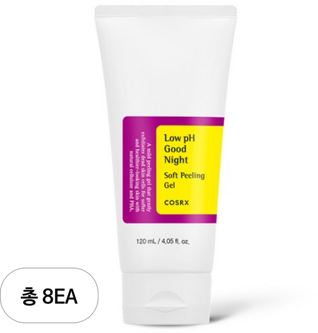 코스알엑스 약산성 굿나잇 소프트 필링 젤, 8개, 120ml