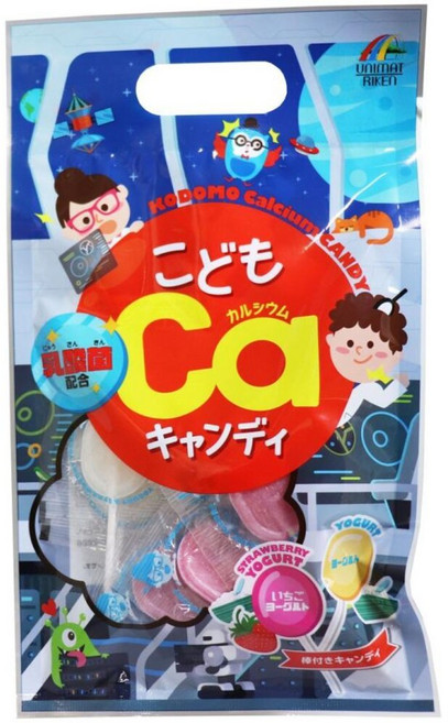 UNIMATRIKEN 雪拼日韓兒童糖果軟糖 含肝油DHA 多種口味咀嚼, 1個, 棒棒糖-乳酸菌鈣-草莓優格2026/10