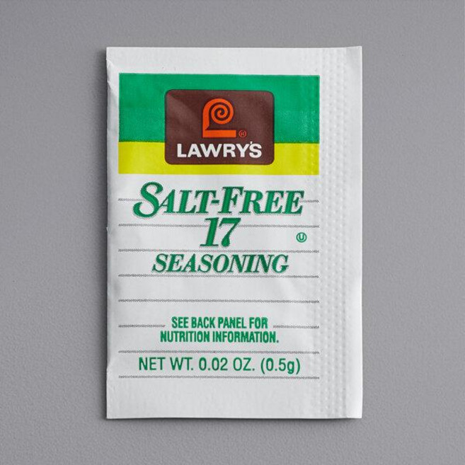 Lawry's 무염 17가지 양념 패킷 500개입, 500개