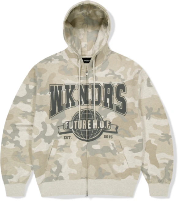 위캔더스 WKNDRS H.O.F ZIPUP HOODIE O.CAMO WS2501HZ03OC 413366 - 쿠팡