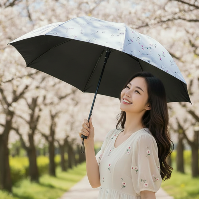 해비츠 초경량 암막 양산 우산