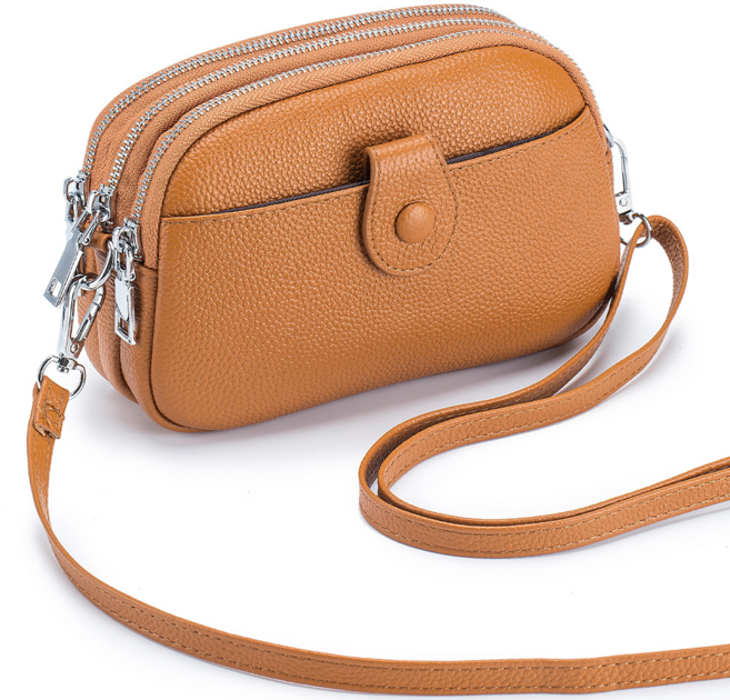 아엘리에 소가죽 데일리 크로스백 핸드폰가방 미니백