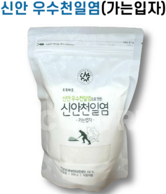 초록마을 신안 천일염, 500g, 1개