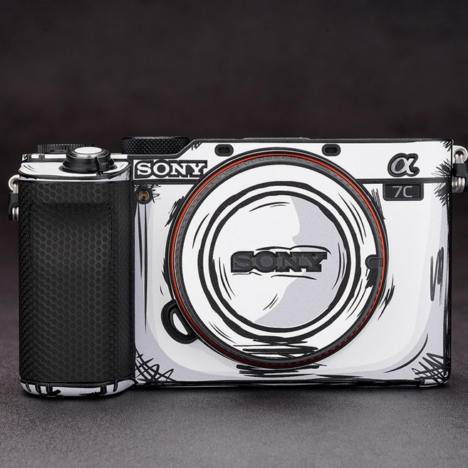 [코엠스킨] 소니 A7C 1세대 카메라 스크래치 보호 필름, 1세대= 2D 스케치 예약구매, 1개, 소니A7C
