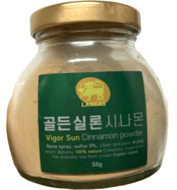 랑카스 골드 실론시나몬 파우더, 55g, 1개