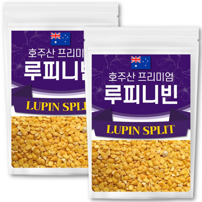 The큰나무 최상급 루피니빈 콩 호주산 루핀콩, 1kg, 2개