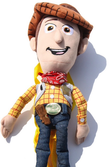 디즈니 토이스토리 우디 플러시 봉제인형 가방 애착인형 아기인형 솜인형 캐릭터인형, 1개