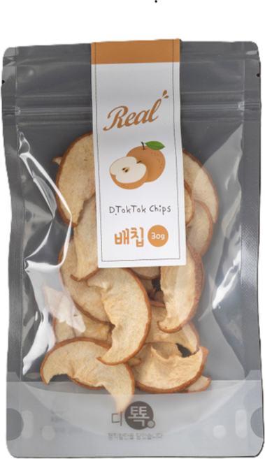 디톡톡 건조 말린 배칩, 30g, 1개