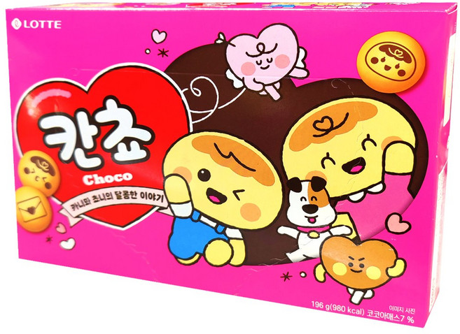 롯데 칸쵸, 196g, 20개