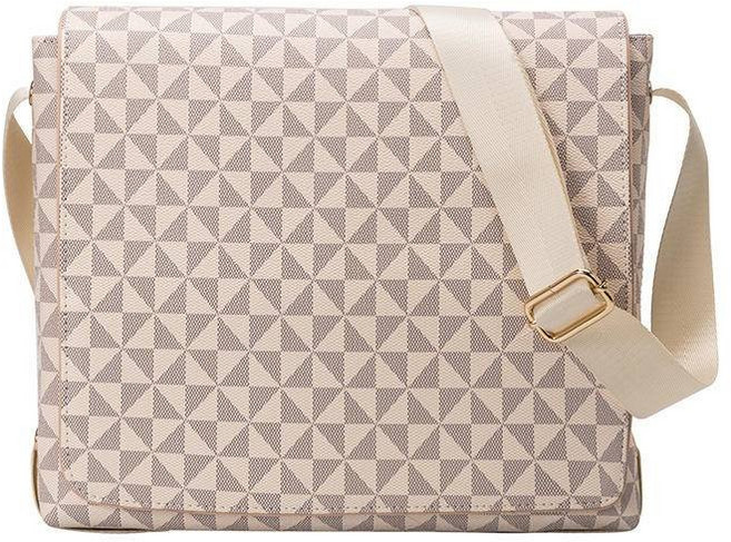 包包 男包 郵差包 斜背包 通勤包 肩背包 收納包 公事包 隨身包 外出包 真皮包包 皮革包包 精品包包, 風車白色大號