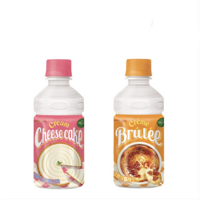 자연은 크림치즈케이크맛 280mL 6개+자연은 크렘브륄레맛 280mL 6개, 12개