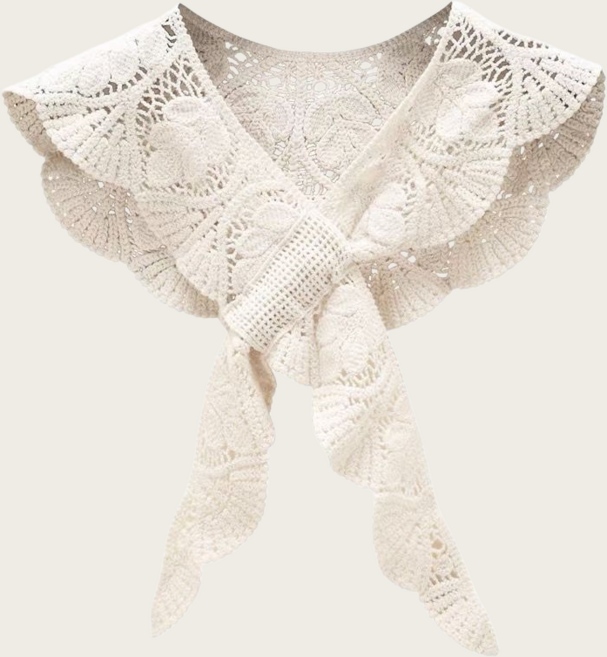 Makone 여성 레이스 후크니트핏 트랜드 엘레강스 빈티지 데일리 어깨 숄