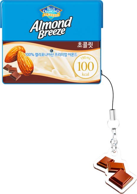 삼성 갤럭시 버즈3 / 버즈3 프로 아몬드브리즈 케이스, 1개, 초코