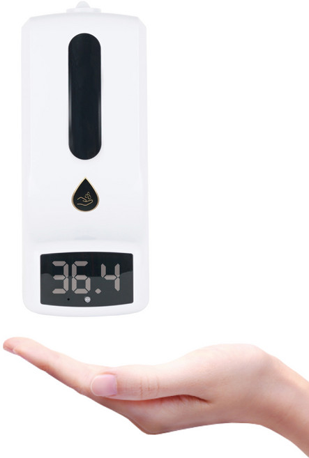 [체크앤케어] 비접촉 열체크 자동손소독 디스펜서