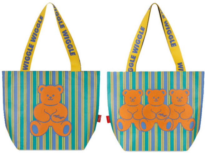 [위글위글] 타포린백 에코백 리유저블 쇼퍼백 (S) - Teddy Bear 387667