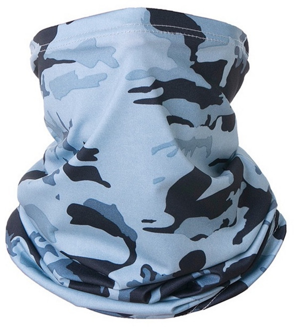 百變涼感運動頭巾面罩圍脖 - 台灣現貨E發票, 百變頭巾-迷彩-灰色, 1個