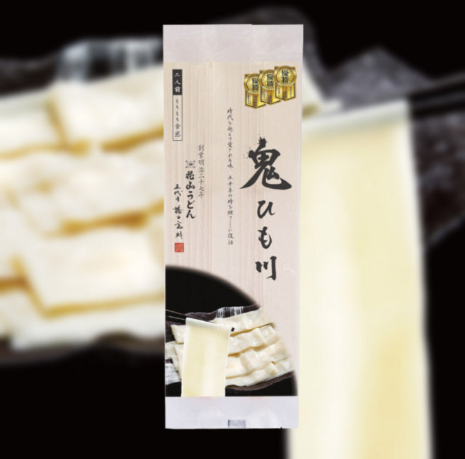花山うどん 鬼ひも川 5公分寬Q彈烏龍麵 素食, 1個, 2026.07.31