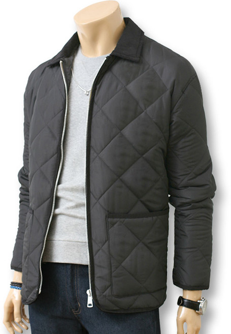 블루포스 알렛토 자켓 패딩 점퍼 세미오버핏 다이아 퀼팅