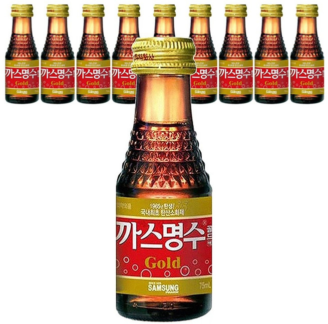 624C 삼성제약 까스명수골드 75mlx10병_624C, 75ml