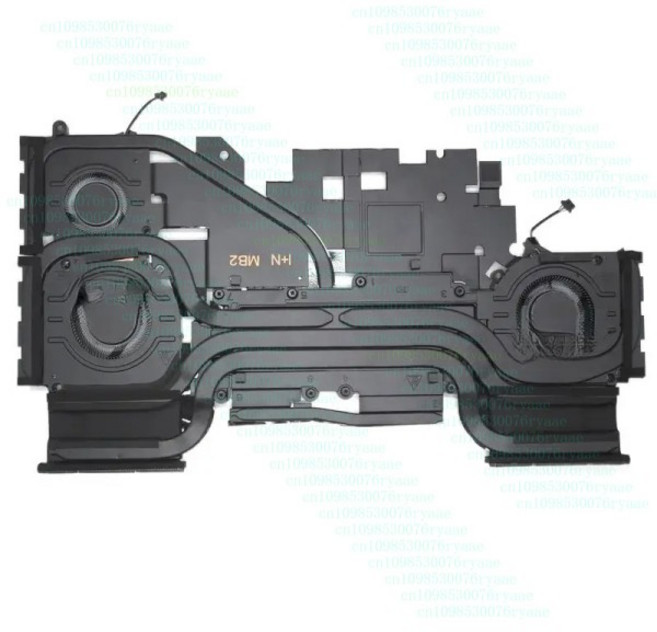 0P3P86 Alienware M16 R1 RTX4060 4070 쿨러 CPU GPU 팬 히트싱크 I+N MB2의 새로운 기능