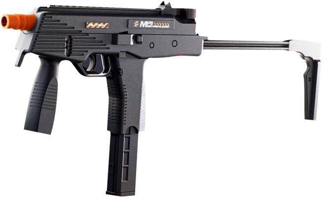 MP9 軟彈發射器 黑色/沙色 射程 8-10M, K009【黑色】MP9 軟彈槍, 1個