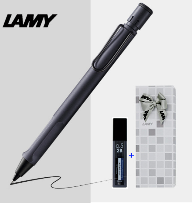 라미 샤프 사파리 0.5mm / 스페셜에디션 [무료선물포장], 스틸블랙