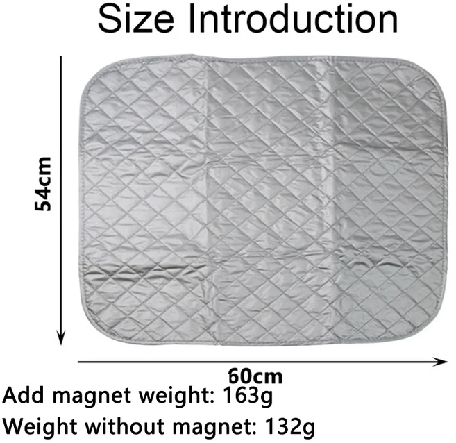 휴대용 접이식 다리미판 양면 사용 자석 다리미판 테이블 위 가정 세탁실 여행 사무실에서 어디서나 다림질, 03 Without magnets