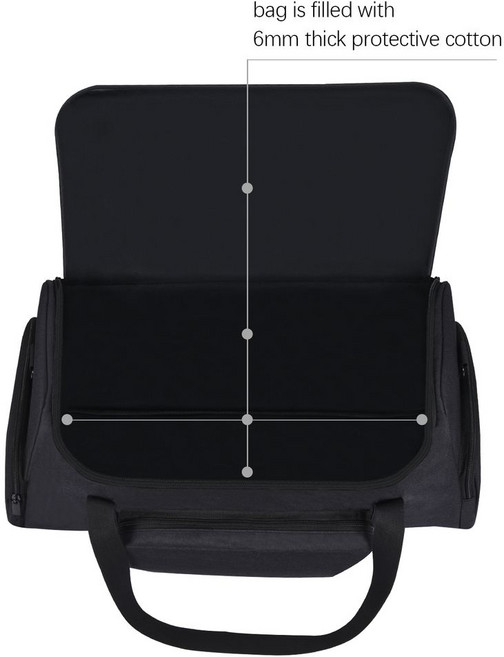 JBL파티박스온더고 JBL PARTYBOX ON THE GO 블루투스 스피커 호환 보관 케이스 가방 파우치, 블랙 수납 가방 단품 판매