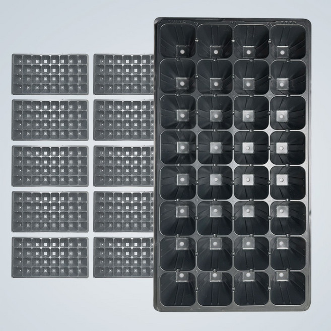 모종판 모판, 10개, 모종판(검정)