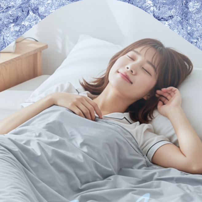 쿨링데이 여름 냉감 쿨링이불 오코덱스 KC 유아인증, 실버그레이