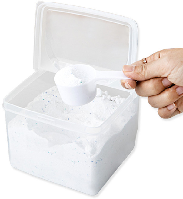 메이앤홈 가루 세제용기 세제통 소분용기, 1개, 1.3L