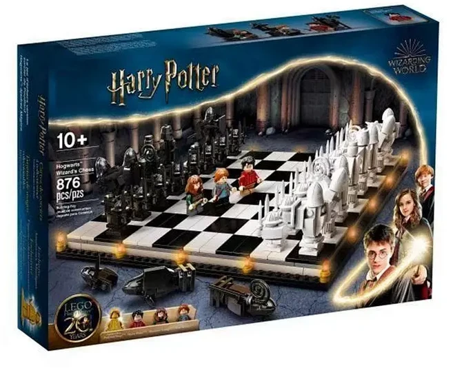 체스판 체스말 마법사 체스 보드게임 해리포터 입체 캐릭터 체스세트 보드게임추천, 1개, 해리포터 매직 체스 블록 세트 조립필요