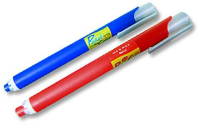 유미상사 유미 6.8mm 포켓 컬러색연필 채점용 샤프식 색연필, BLUE, 10개