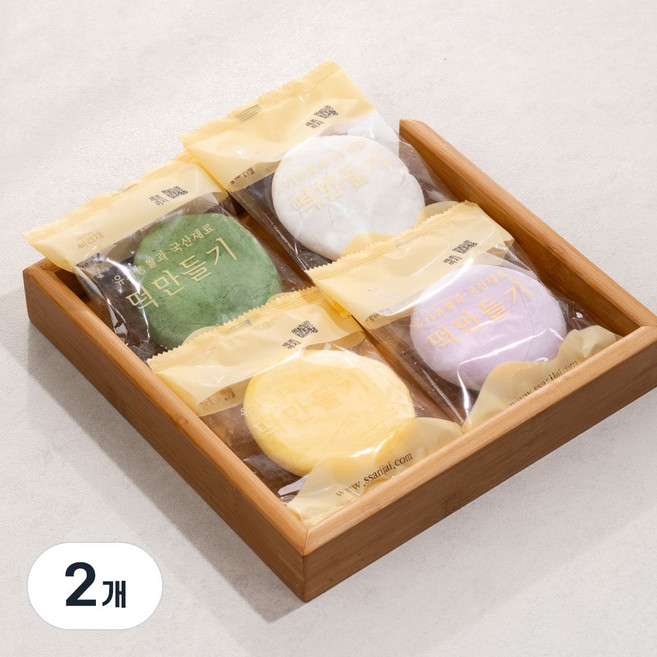 싸리재 화전만들기 체험 재료 반죽, 8개, 100g