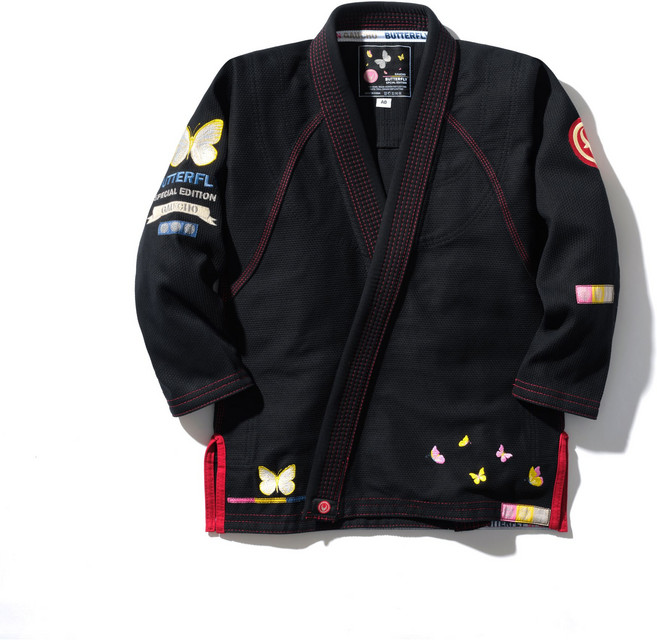 가우쵸 버터플라이 스페셜 에디션 주짓수 도복 (블랙)