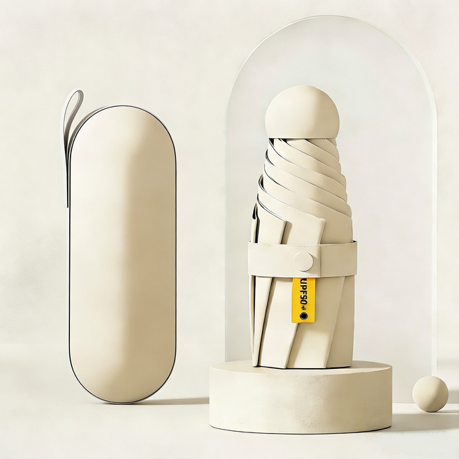 미니 경량 UV자외선차단 자동우산 3단 우양산 겸용