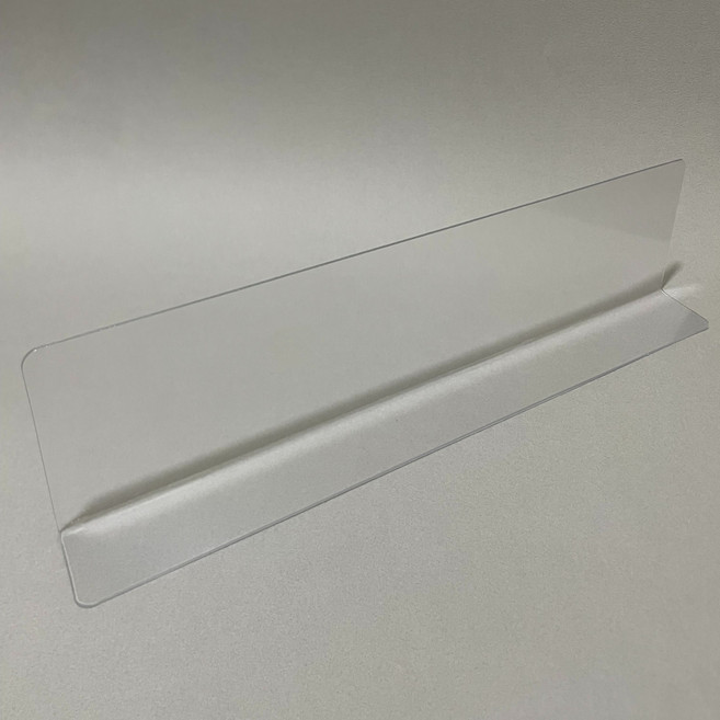 아리공 쇼케이스 아크릴 투명 진열 칸막이, 10개, 28x6cm