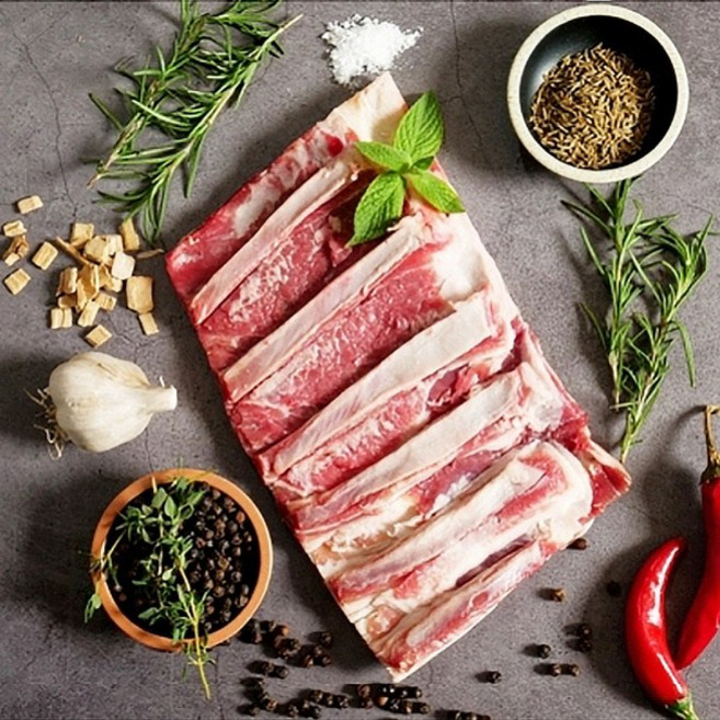 저온숙성한 어린양 양고기 삼겹살 380g, 1개