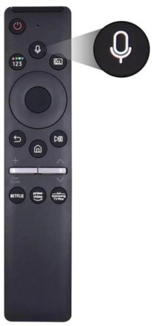 스마트 음성 리모컨 삼성 HD 4K 스마트 TV BN59-01310A BN59-01312A 모든 삼성 TV 스마트 TV용 교체, 2) VOICE, 한개옵션1