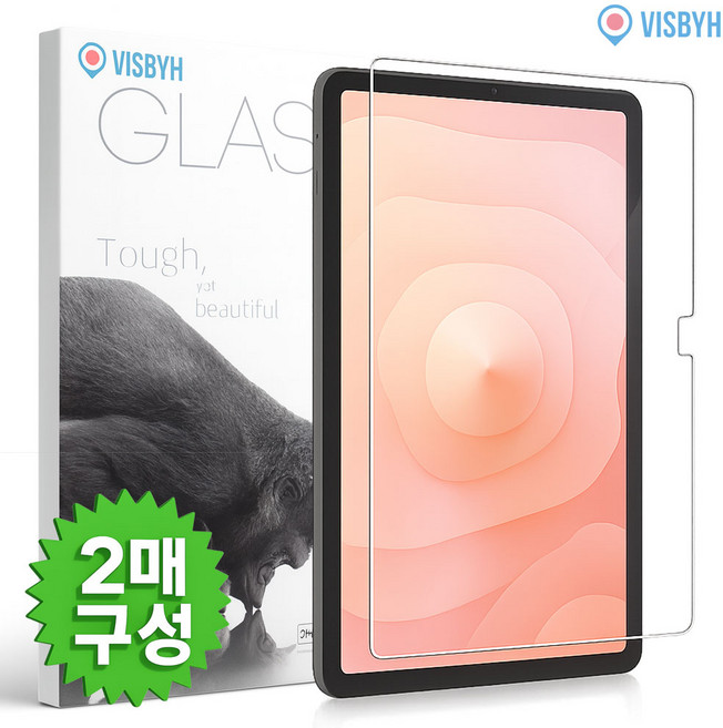 VISBYH 비스비 갤럭시탭 S11울트라 ULTRA 풀커버 강화유리 보호필름 액정보호 2매, 2개