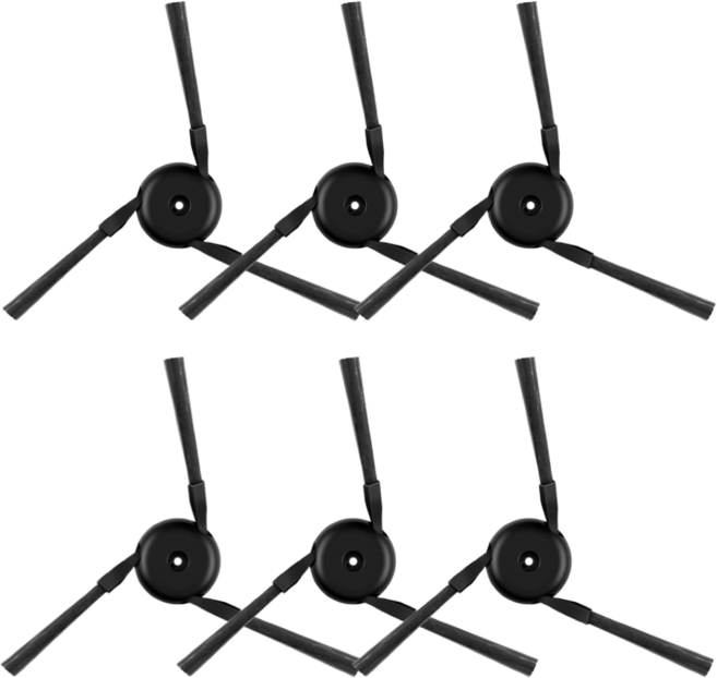 비브랜드 드리미 X50 Ultra Master 울트라 마스터 소모품 호환 부품 사이드브러쉬, 6개, X50사이드