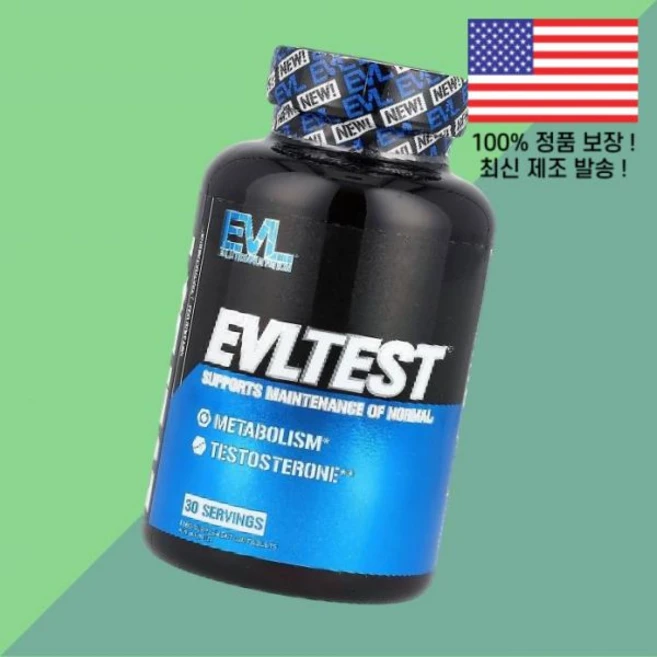 에볼루션 뉴트리션 에볼 120정 EVL EVLTEST 120 Tablets, 1개 - 쿠팡