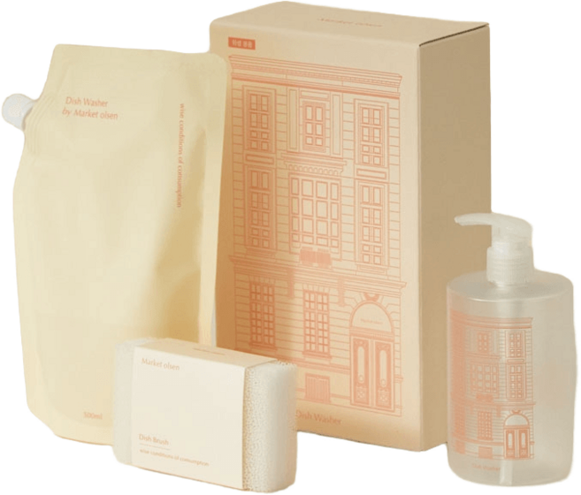 마켓올슨 5배 고농축 주방세제, 패키지 500ml