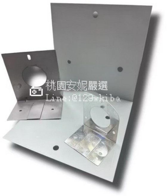 警示燈 L專用鐵架_大, 1個