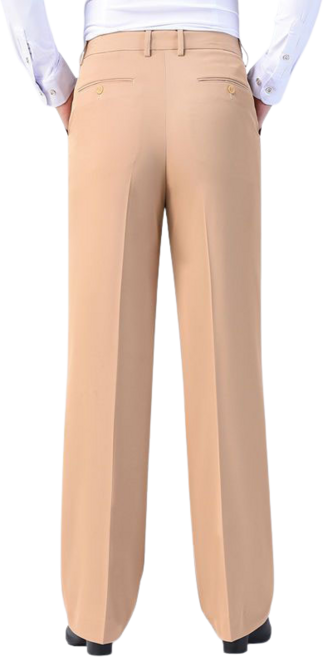 댄스복 바지 남성 사교 모던 댄스 라인 라틴 스포츠 살사 연습복 공연복, 카키