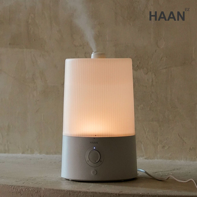 25년형 신제품 HAAN 무드등 초음파 가습기 4L, AFP-HDP790M, 화이트