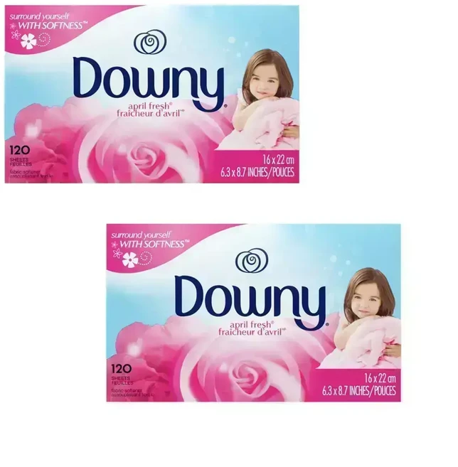 다우니 건조기시트 에이프릴 드라이시트 120매X2개, 1개