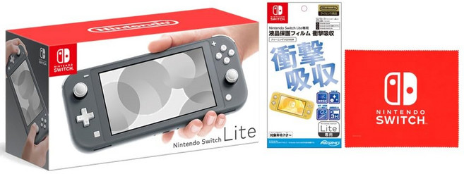 Nintendo Switch Lite + Nintendo Switch Lite ([Amazon.co.jp Nintendo Switch 그레이 [닌텐도